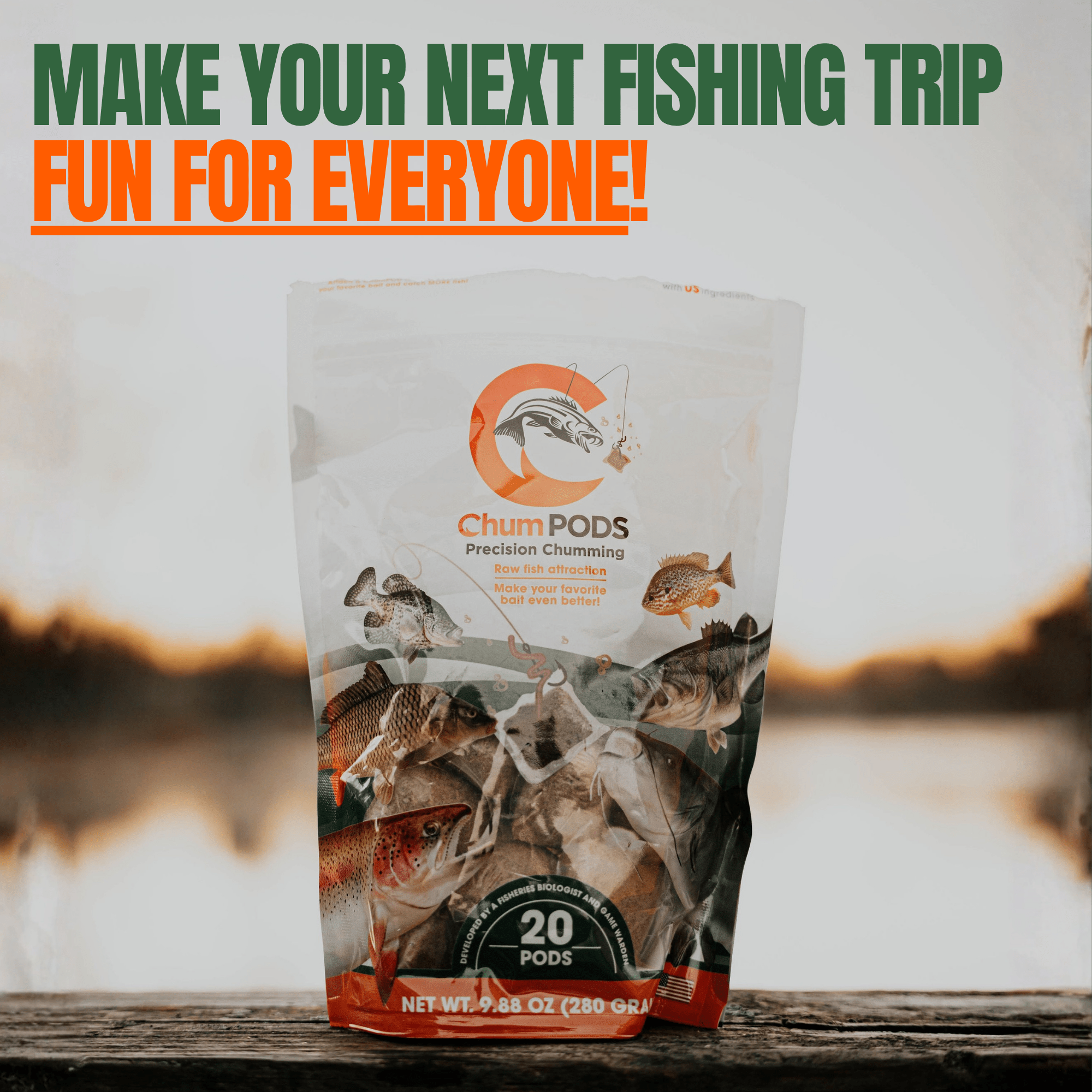 ChumPODS - Raw Fish Attraction - Catfish Pro