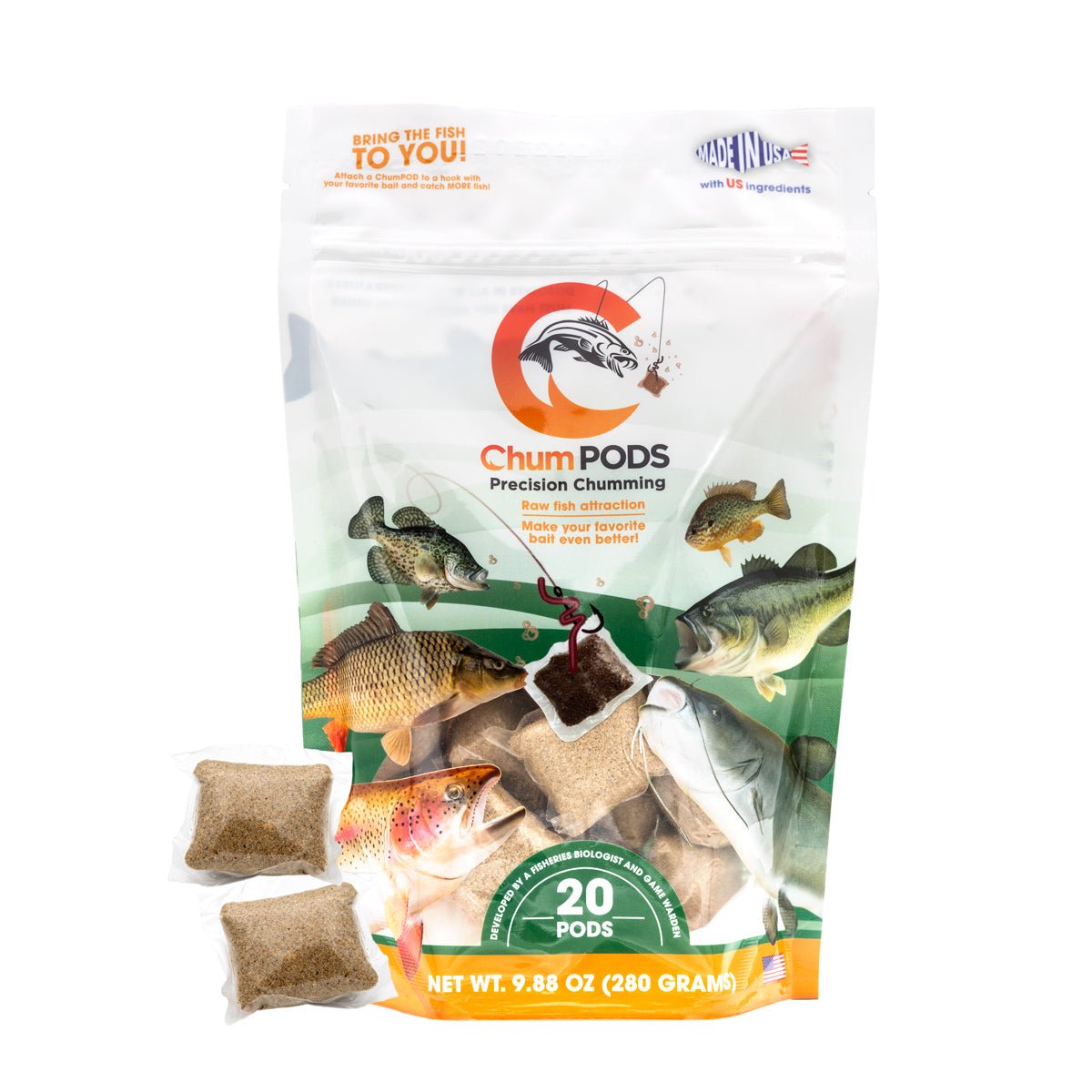ChumPODS - Raw Fish Attraction - Catfish Pro