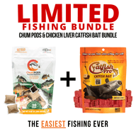 ChumPODS with Catfish Pro Chicken Liver Catfish Bait - Catfish Pro