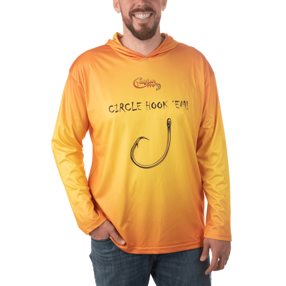 Circle Hook'em Fishing Hoodie - Catfish Pro