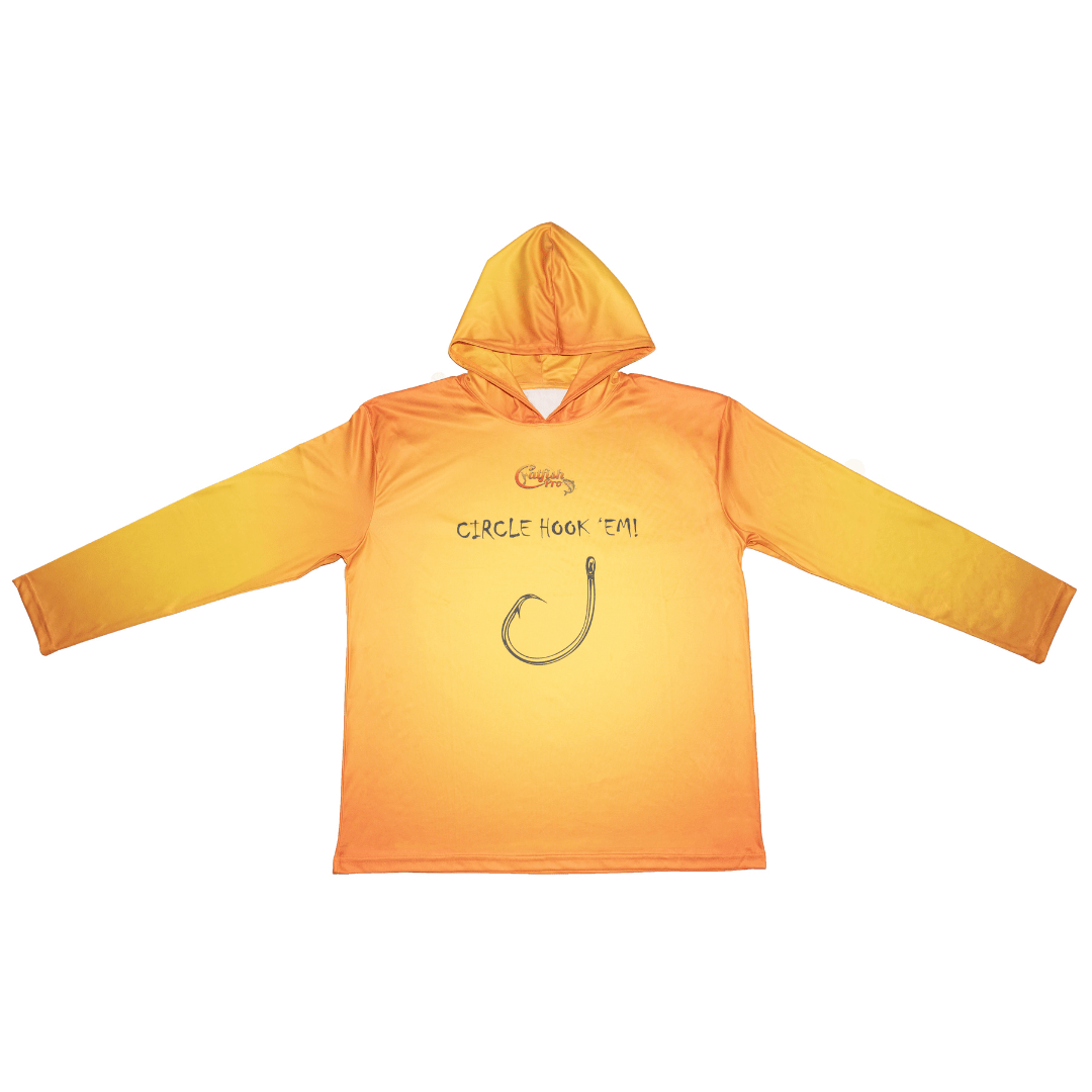 Circle Hook'em Fishing Hoodie - Catfish Pro