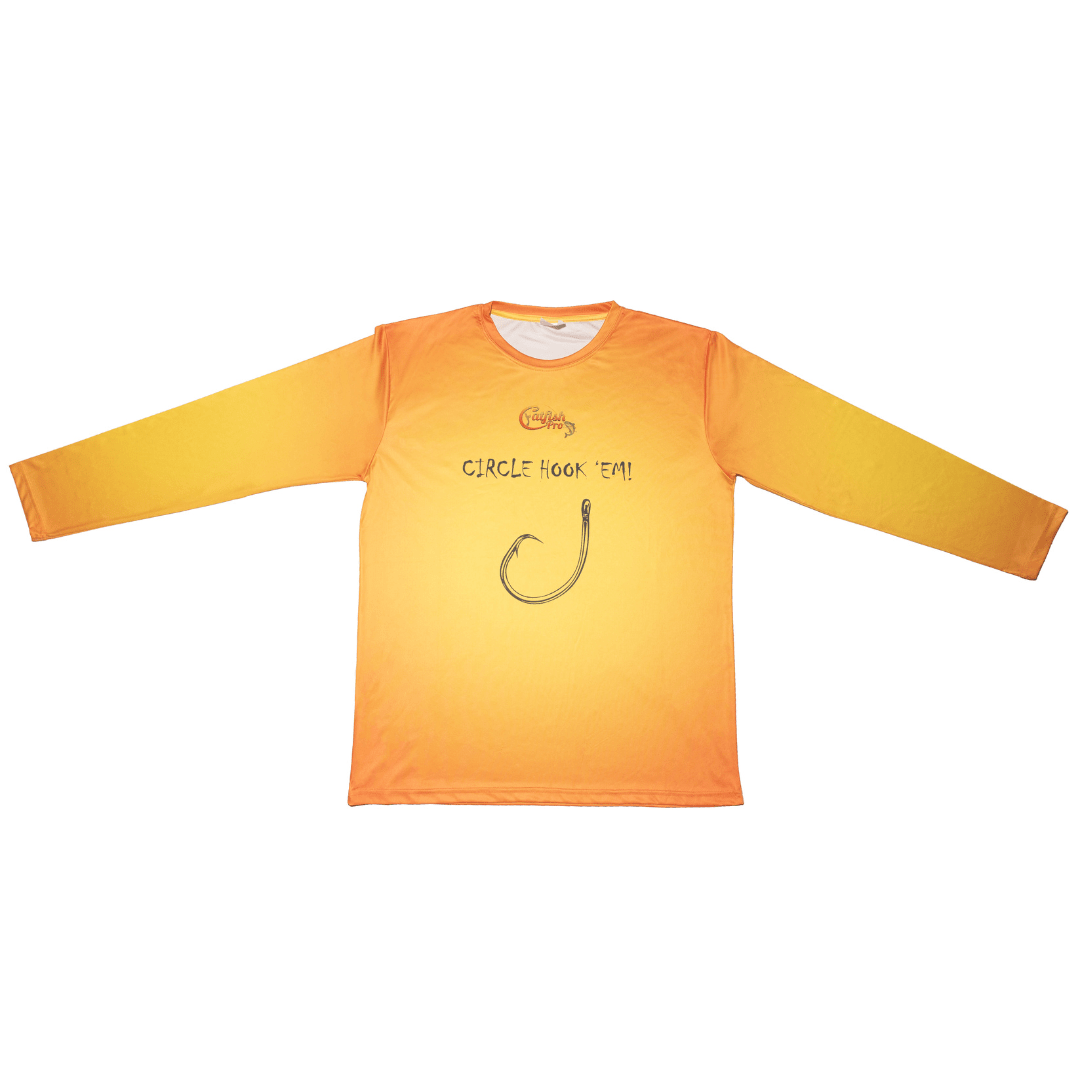 Circle Hook'Em Long Sleeve Fishing Shirt - Catfish Pro