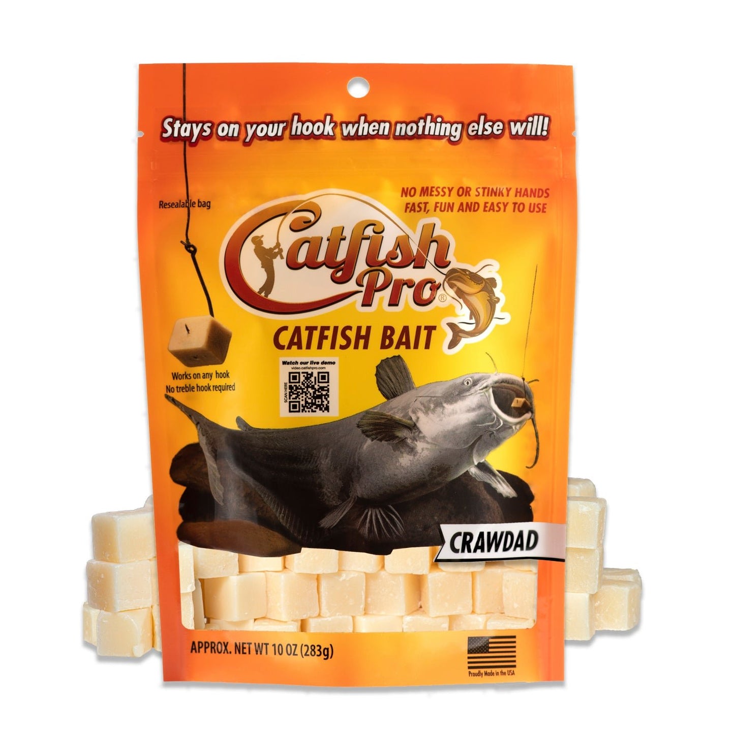 Crawdad Catfish Bait - Catfish Pro