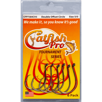Double Offset Circle Hooks 5/0 - Catfish Pro