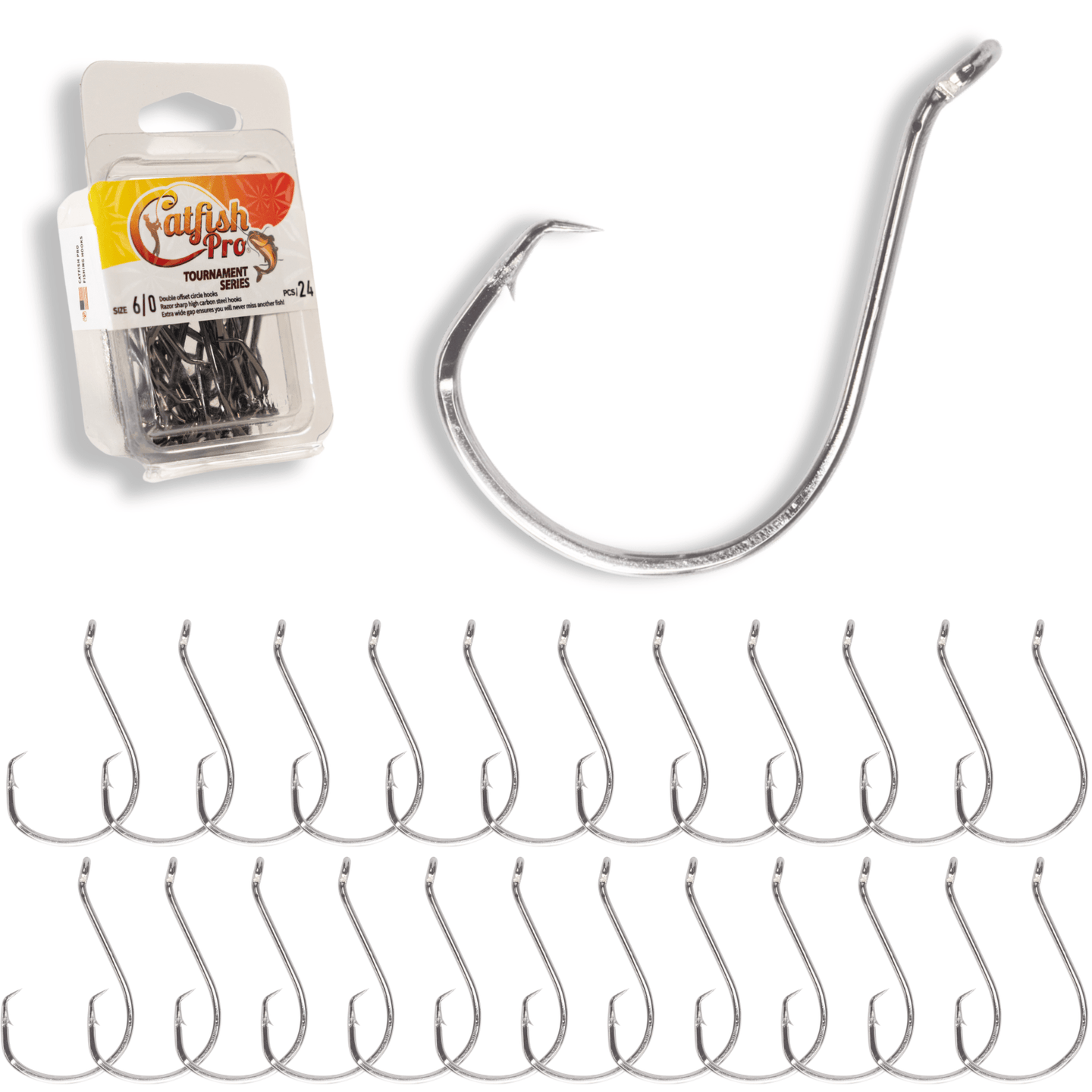 24 fishing hook Ahrex FW524 Super Dry Barbed 12 24oz trolling weights can be run on short or long lines. Muzzy 24 inch Bowfishing Gaff