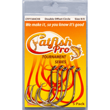 Double Offset Circle Hooks 8/0 - Catfish Pro