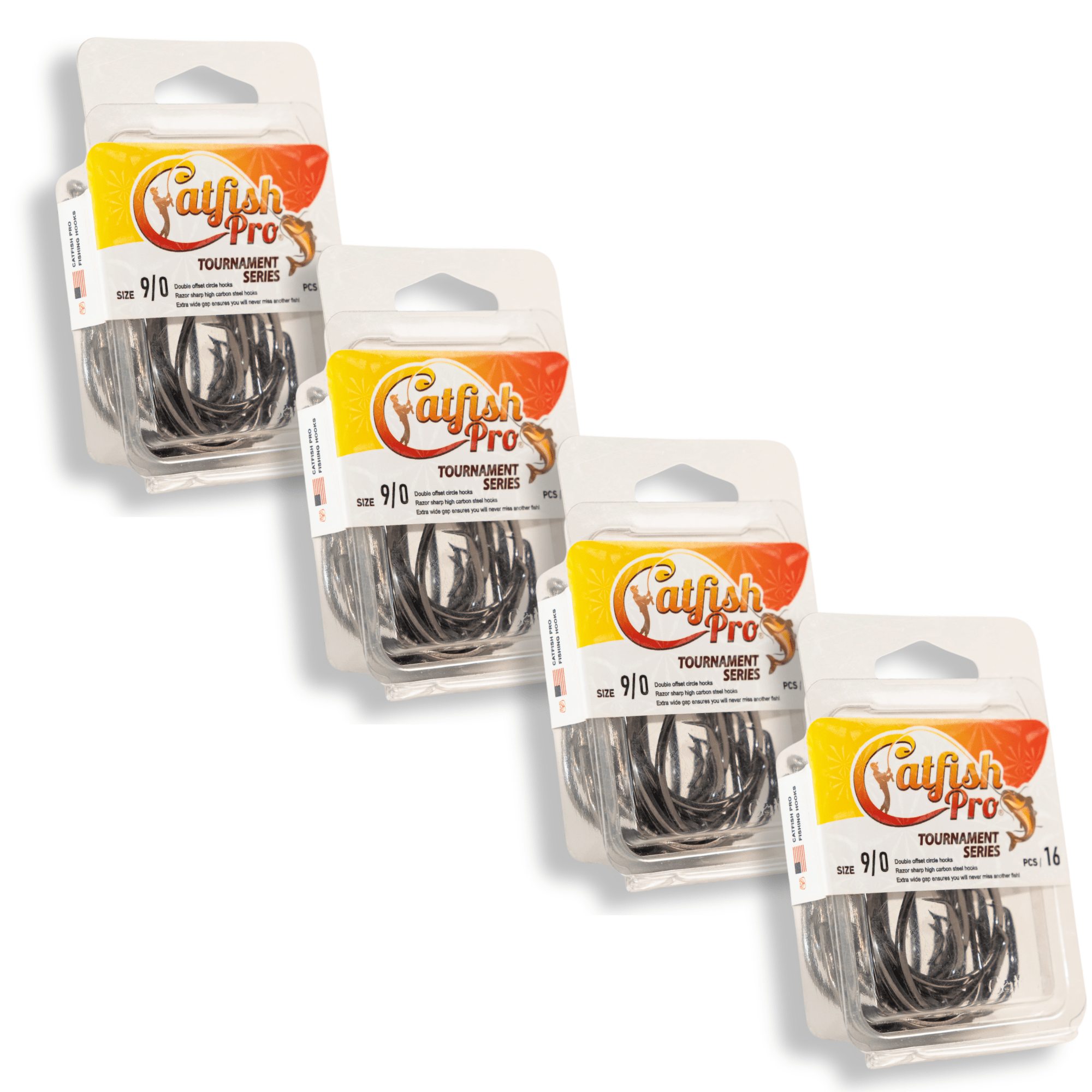 Double Offset Circle Hooks 9/0 - Variety Pack I Catfish Pro Double Offset Circle Hooks 9/0 - Variety Pack I Catfish Pro