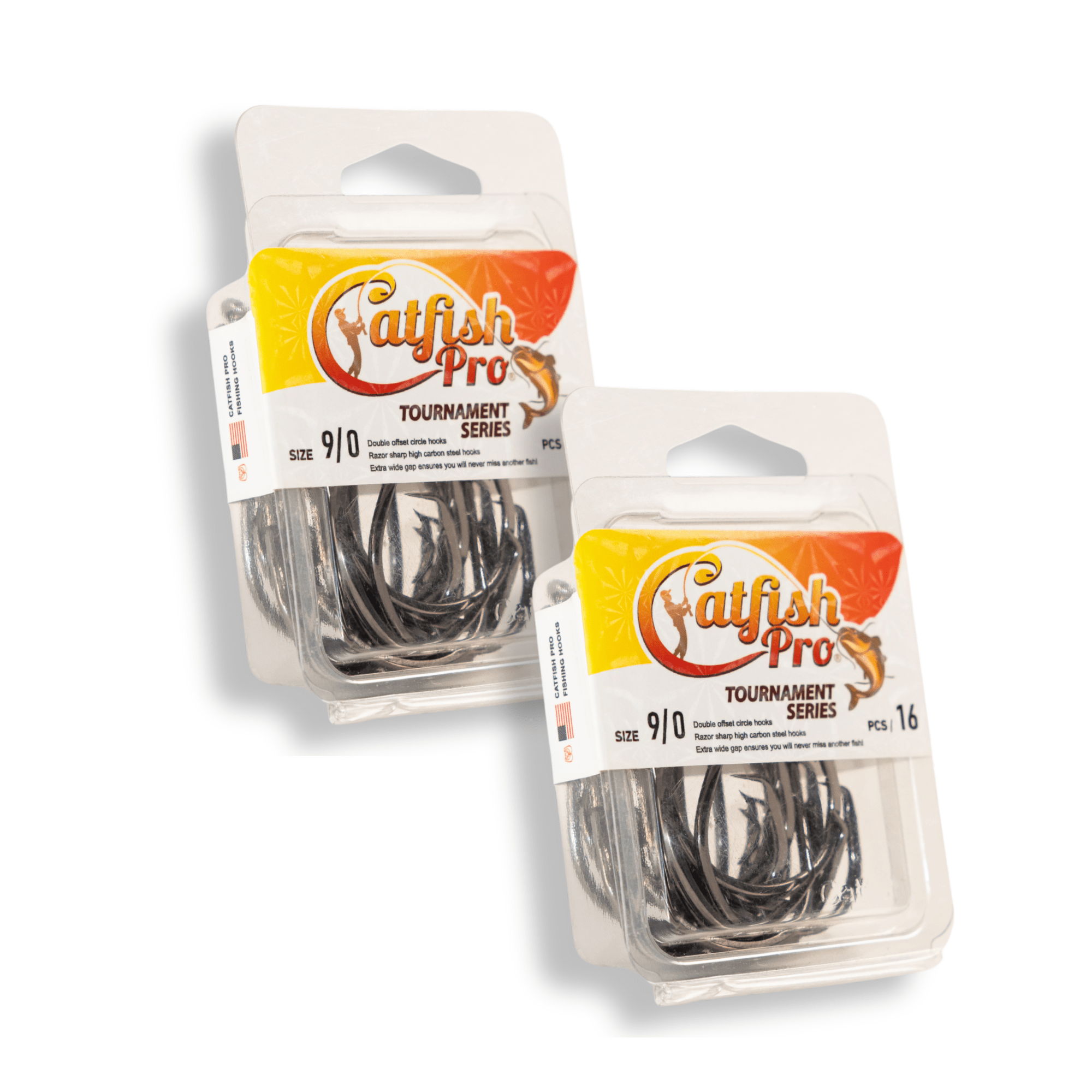 Double Offset Circle Hooks 9/0 - Variety Pack I Catfish Pro Double Offset Circle Hooks 9/0 - Variety Pack I Catfish Pro