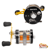 Fishing for Fun Round Baitcaster Reel - Catfish Pro