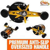 Fishing for Fun Round Baitcaster Reel - Catfish Pro