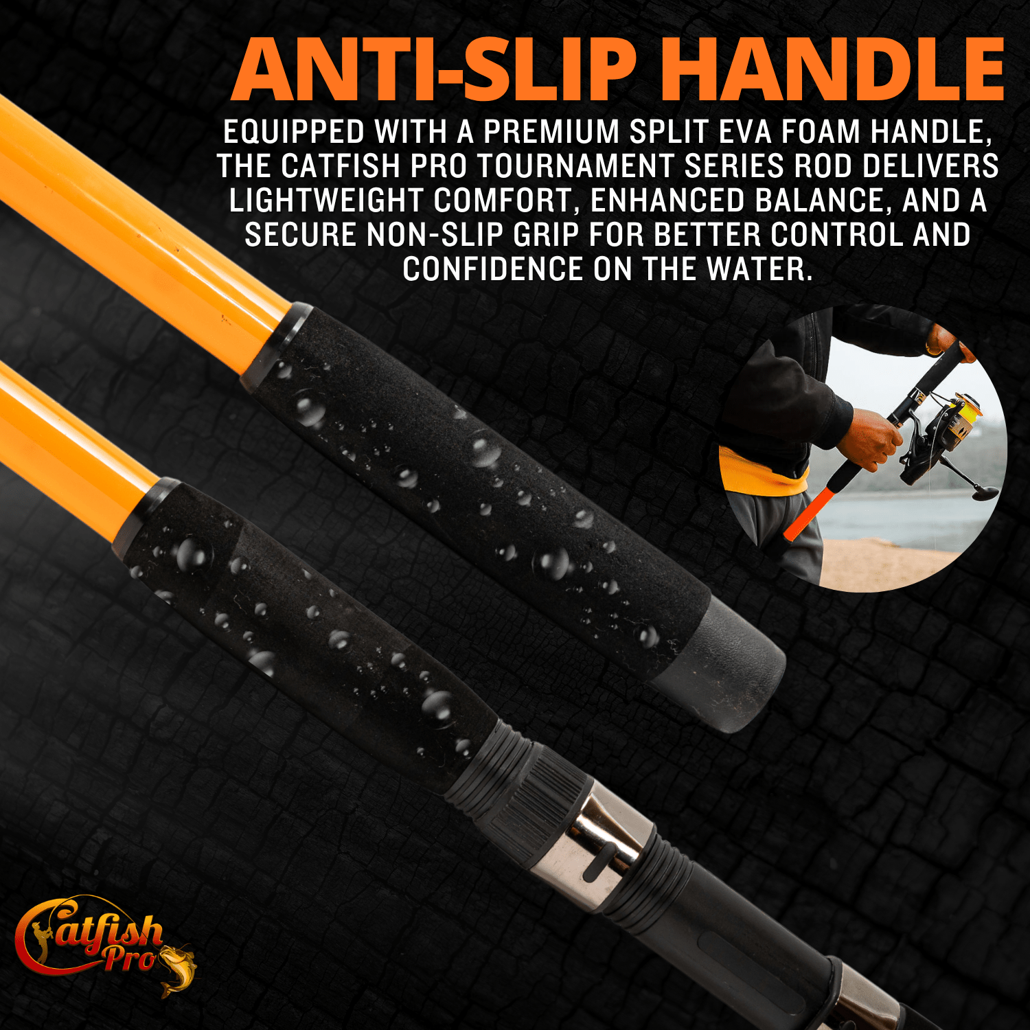 Fishing for Fun Spinning Combo - Catfish Pro