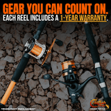Fishing for Fun Spinning Combo - Catfish Pro