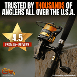 Fishing for Fun Spinning Combo - Catfish Pro