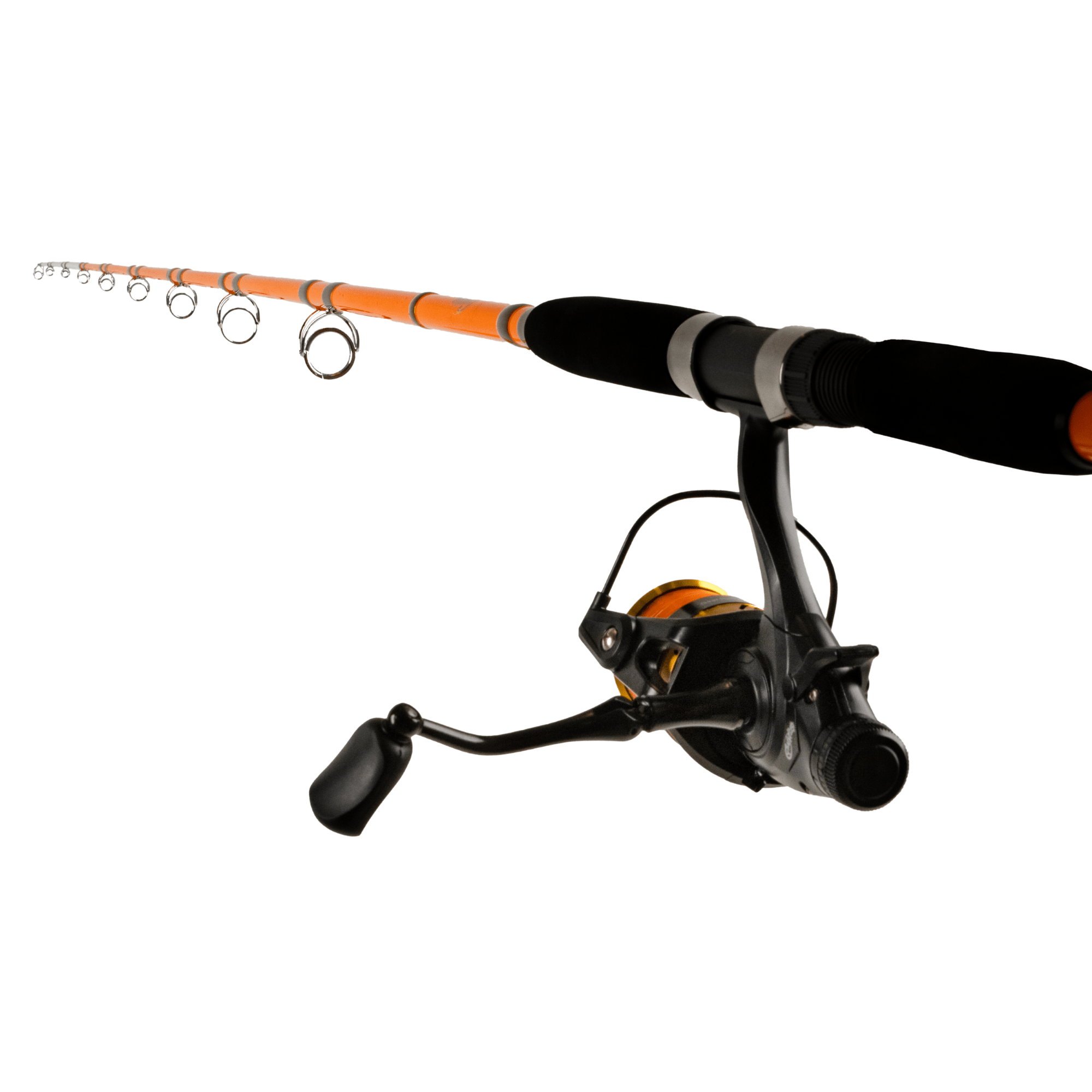 Fishing For Fun Spinning Rod and Reel Combo x 2 - LIMITED FISHING BUNDLE - Catfish Pro
