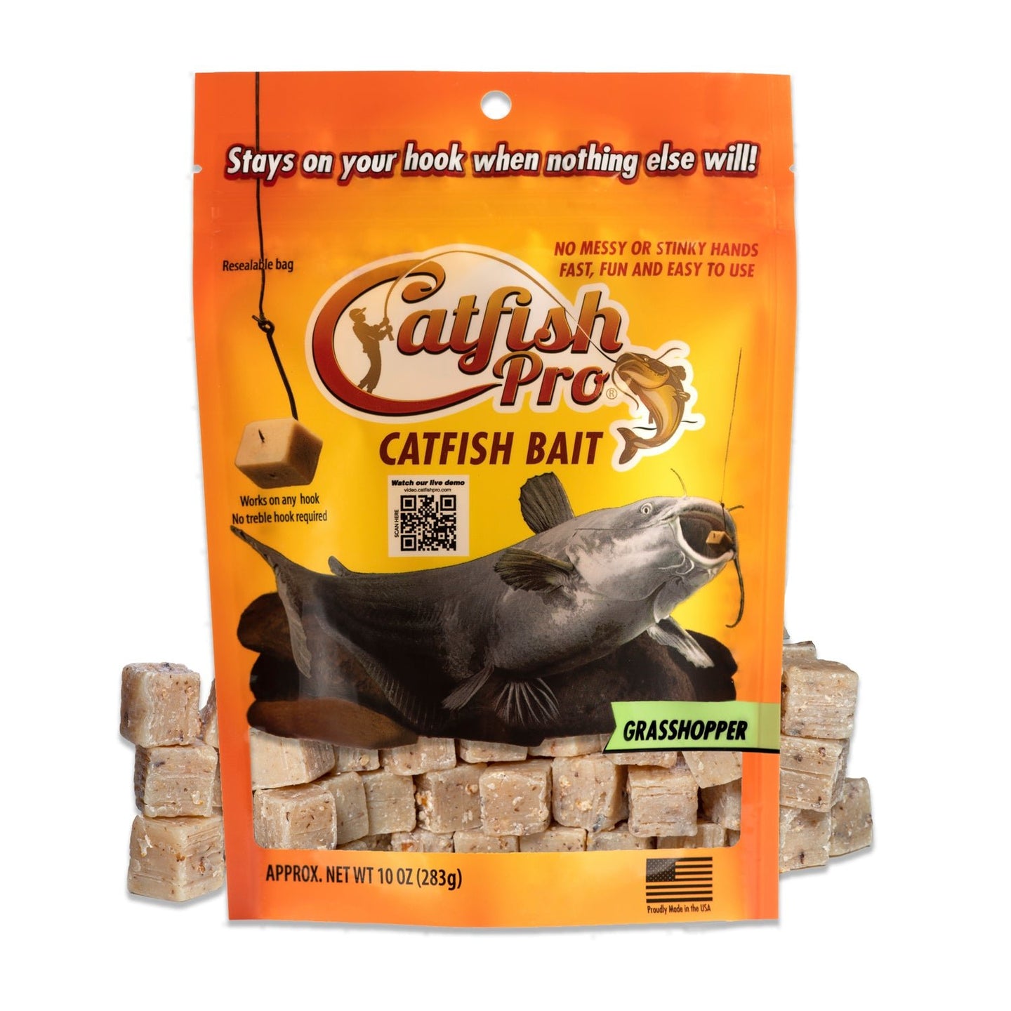Grasshopper Catfish Bait - Catfish Pro