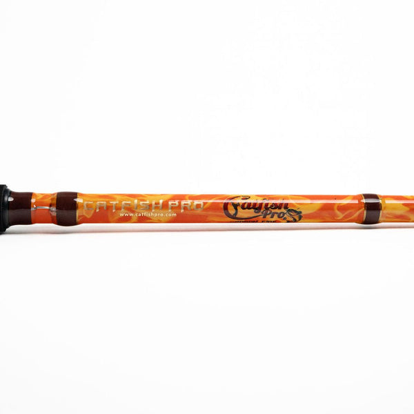 Orange Dragon Fire Casting Glow Rod - Catfish Pro