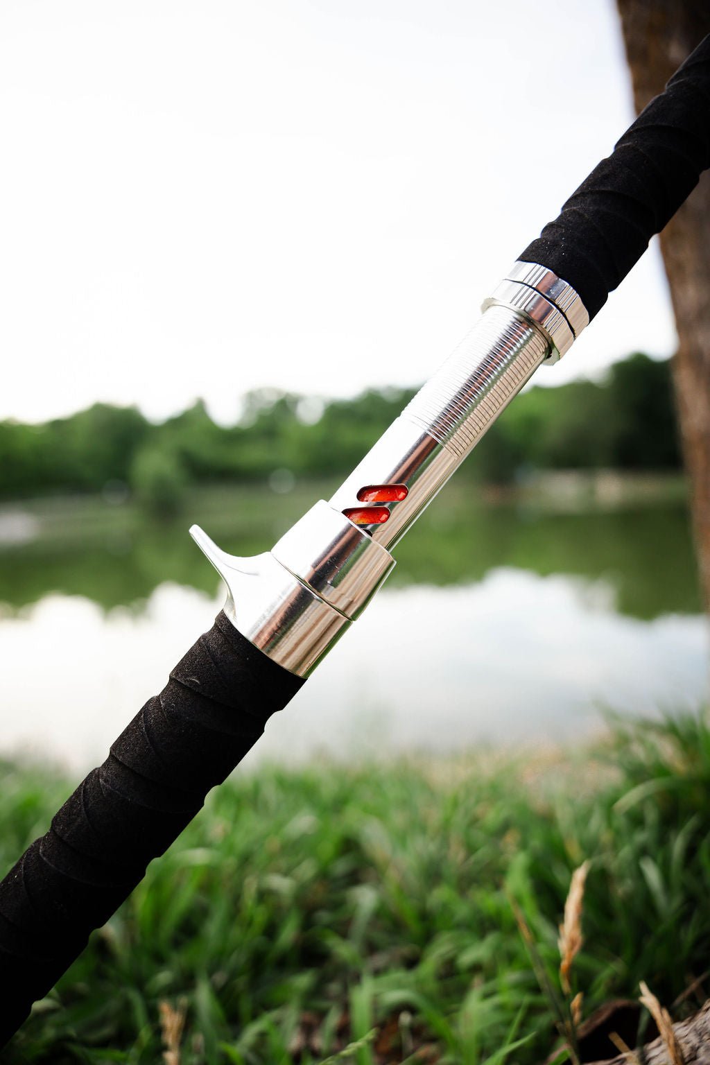 Orange Dragon Fire Casting Rod - Catfish Pro