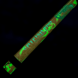 Orange Dragon Fire Spinning Glow Rod - Catfish Pro