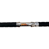 Orange Dragon Fire Spinning Glow Rod - Catfish Pro