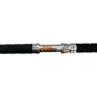 Orange Dragon Fire Spinning Glow Rod - Catfish Pro