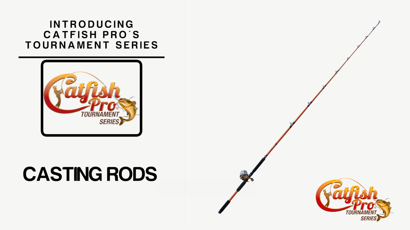catfish baitcaster combos 600CTS Baitcasting Rod and Reel Combo I Catfish Pro