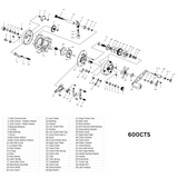 Replacement Parts for Baitcaster Reels - Catfish Pro