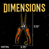 Tackle Boss 3 PCS PREMIUM Outlaw Plier Set - Catfish Pro