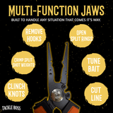 Tackle Boss 3 PCS PREMIUM Outlaw Plier Set - Catfish Pro