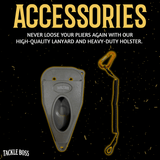 Tackle Boss 3 PCS PREMIUM Outlaw Plier Set - Catfish Pro