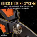 Tackle Boss 3 PCS PREMIUM Outlaw Plier Set - Catfish Pro