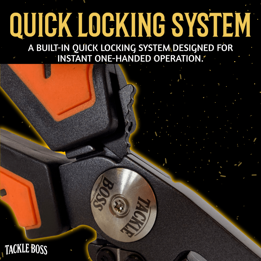 Tackle Boss 3 PCS PREMIUM Outlaw Plier Set - Catfish Pro