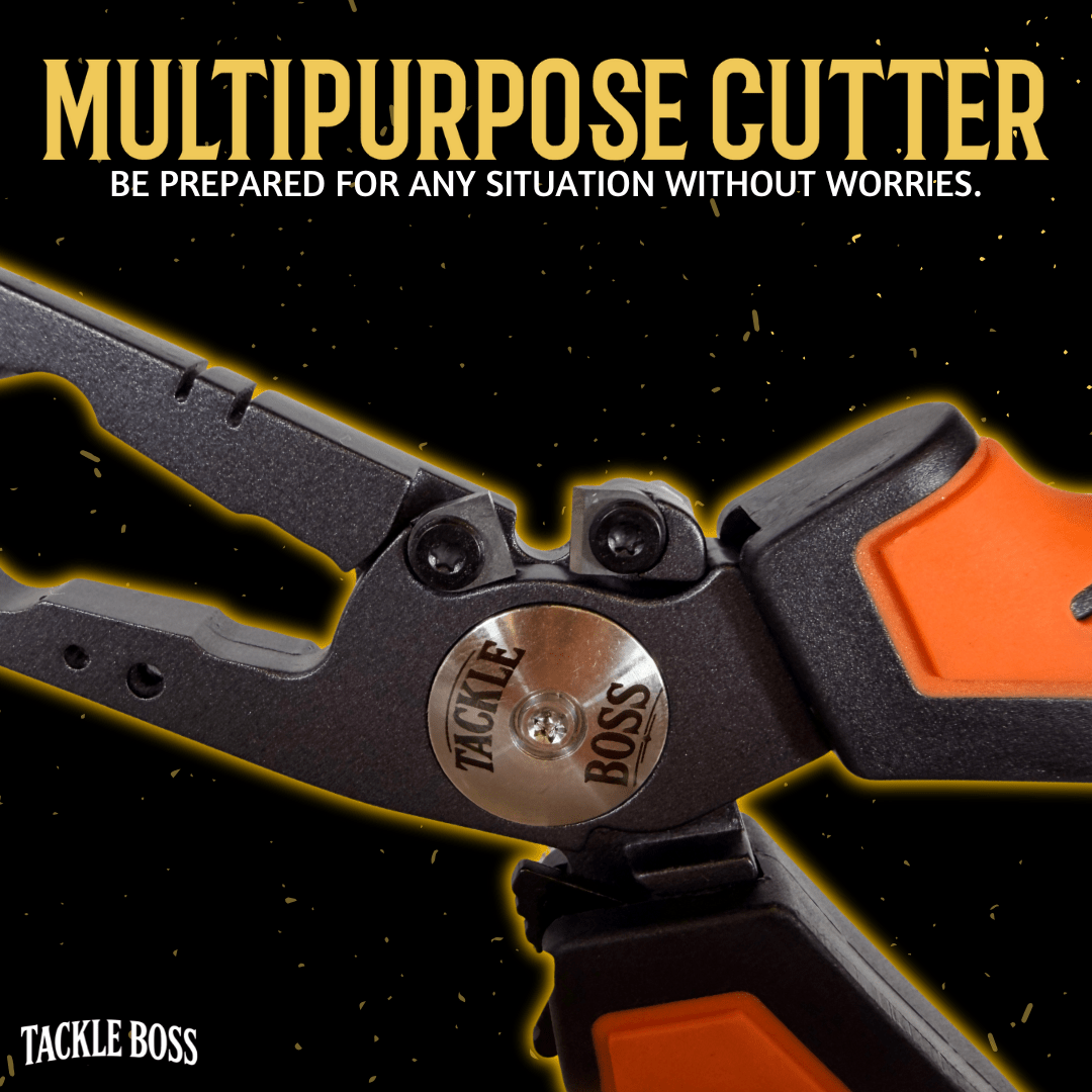 boss fishing tackle accessories Tackle Boss 3 pcs PREMIUM Outlaw Plier Set – Stainless Steel Fishing Pliers