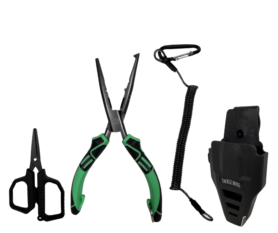 Tackle Boss 4 pcs Outlaw Fishing Plier Set - Catfish Pro
