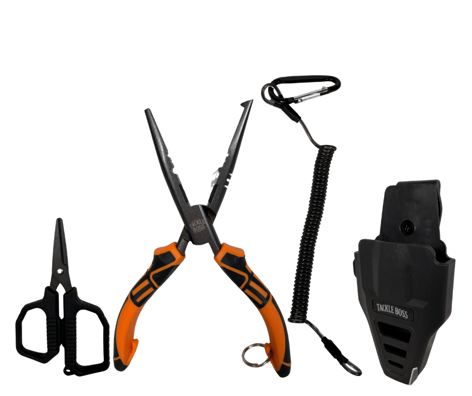 Tackle Boss 4 pcs Outlaw Fishing Plier Set - Catfish Pro