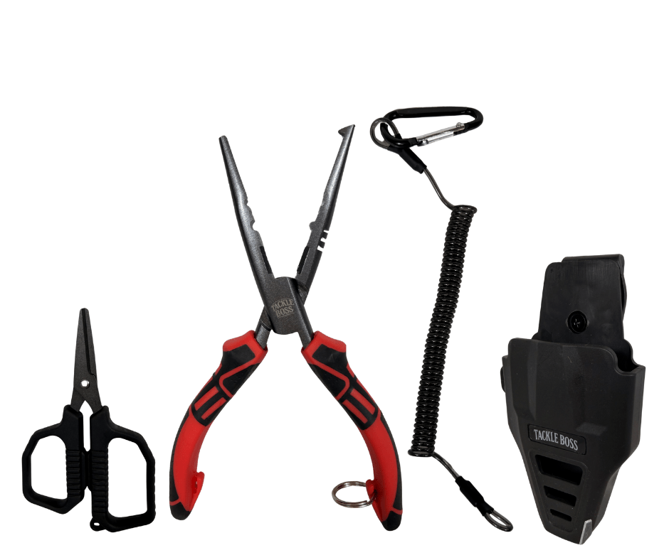 Tackle Boss 4 pcs Outlaw Fishing Plier Set - Catfish Pro