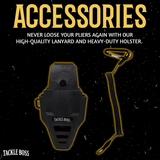 Tackle Boss 4 pcs Outlaw Fishing Plier Set - Catfish Pro