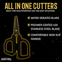 Tackle Boss 4 pcs Outlaw Fishing Plier Set - Catfish Pro