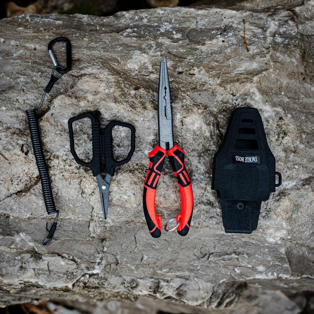 Tackle Boss 4 pcs Outlaw Fishing Plier Set - Catfish Pro