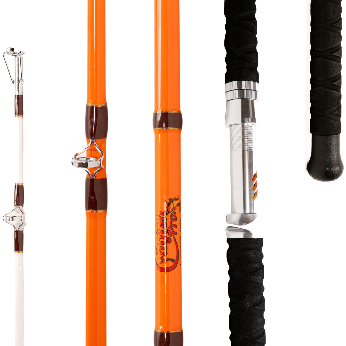 baitcast rod and reel for catfish 600CTS Round Baitcaster Catfish Pro Rod & Reel