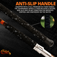 Tournament Series 2.0 Spinning Glow Rod - Catfish Pro