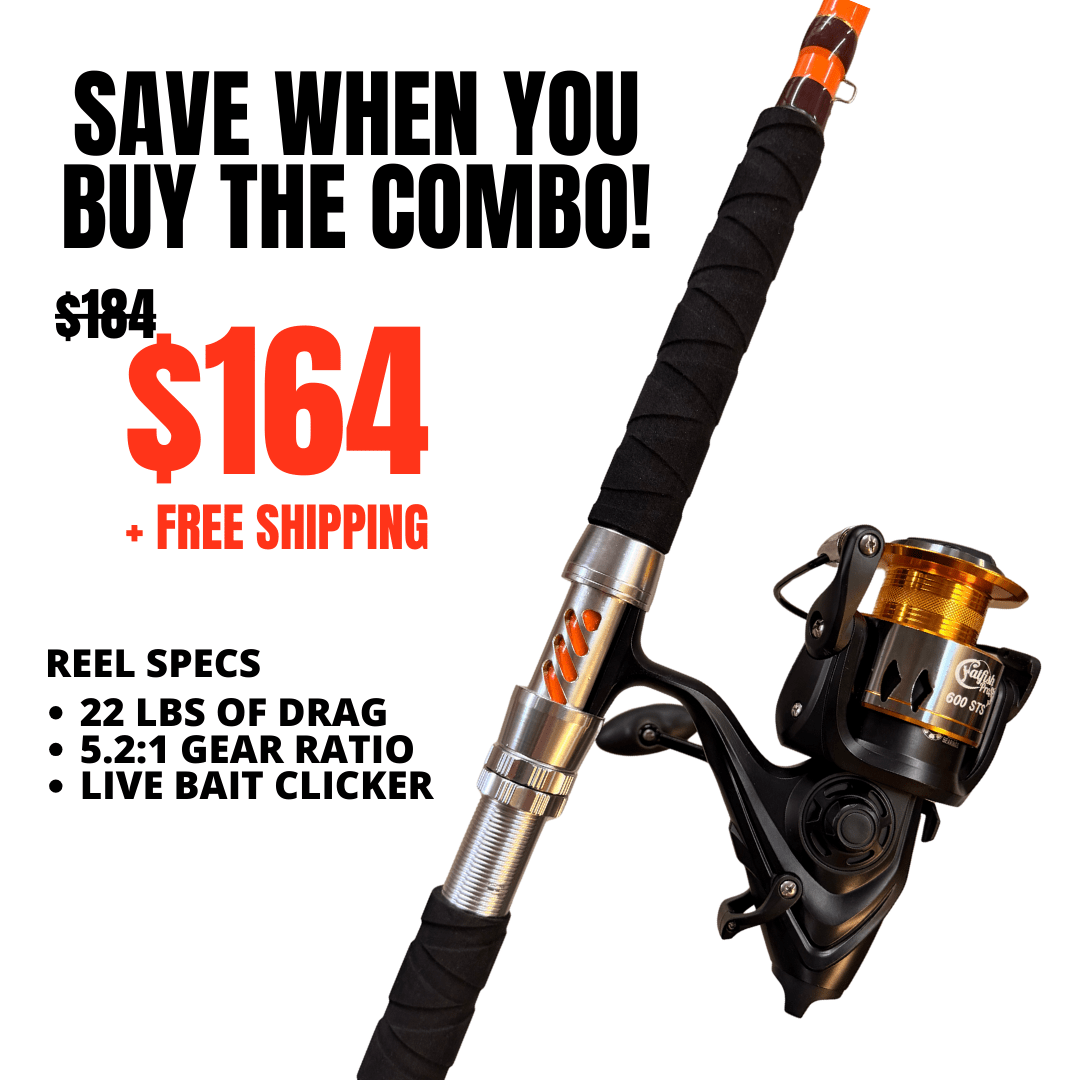 Tournament Series 2.0 Spinning Glow Rod - Catfish Pro