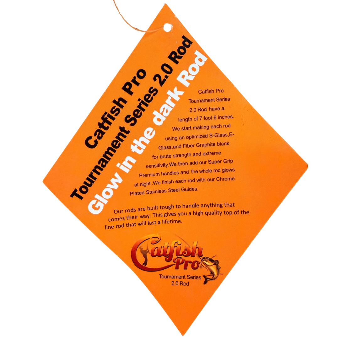 Tournament Series 2.0 Spinning Glow Rod - Catfish Pro