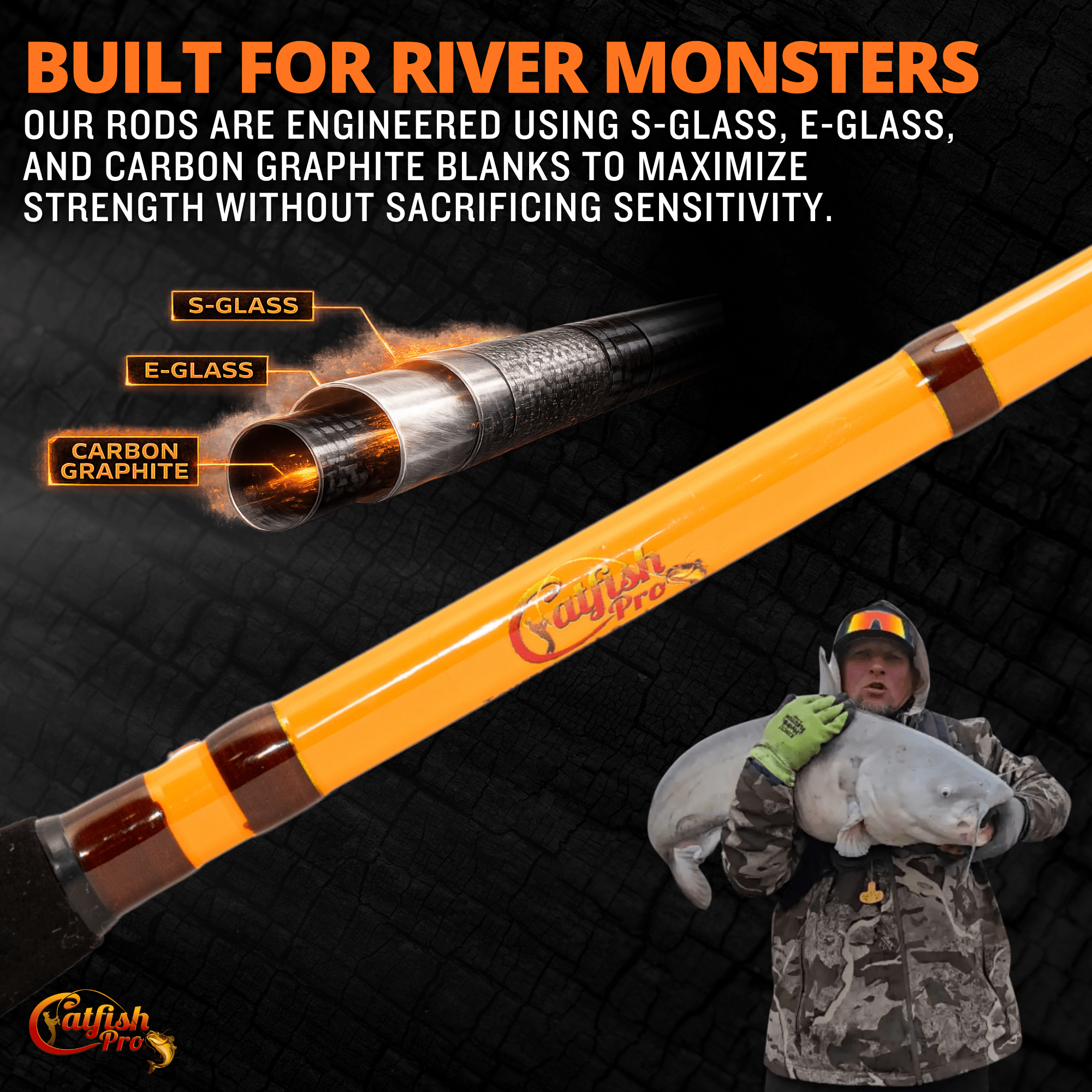 Tournament Series Casting Rod - Catfish Pro
