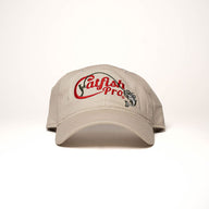 Tournament Series Cream Dad Hat - Catfish Pro