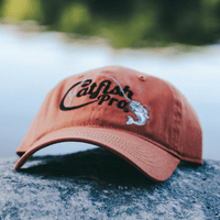 Tournament Series Orange Dad Hat - Catfish Pro
