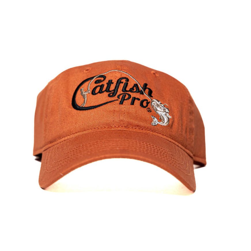Tournament Series Orange Dad Hat - Catfish Pro
