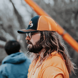 Tournament Series Orange Snapback Hat - Catfish Pro