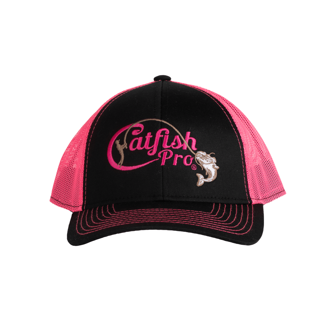 Tournament Series Pink Snapback Hat - Catfish Pro