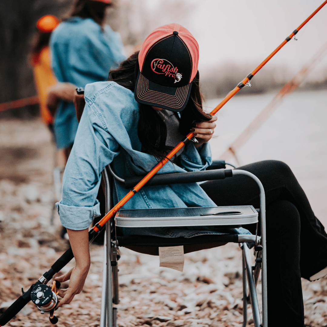 Tournament Series Pink Snapback Hat - Catfish Pro