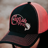 Tournament Series Pink Snapback Hat - Catfish Pro